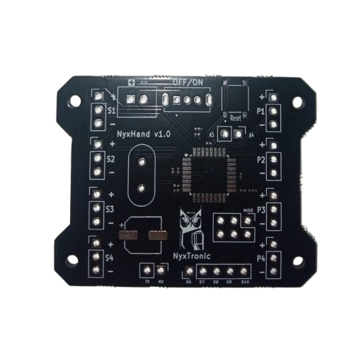 PCB Controladora Servomotores 4E NyxHand