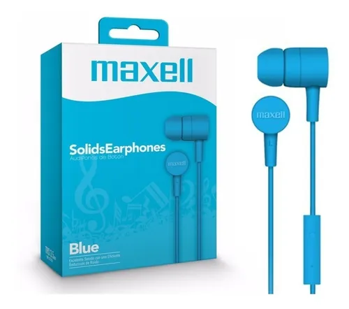 Auriculares Maxell Solid Earphones