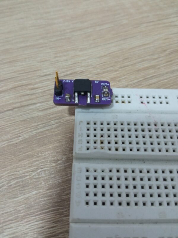 Nyx7805 Módulo Regulador 5V DC 7–24V