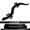 Dragon_Negro Dragon Articulado Escualizable 35 cm PLA Negro