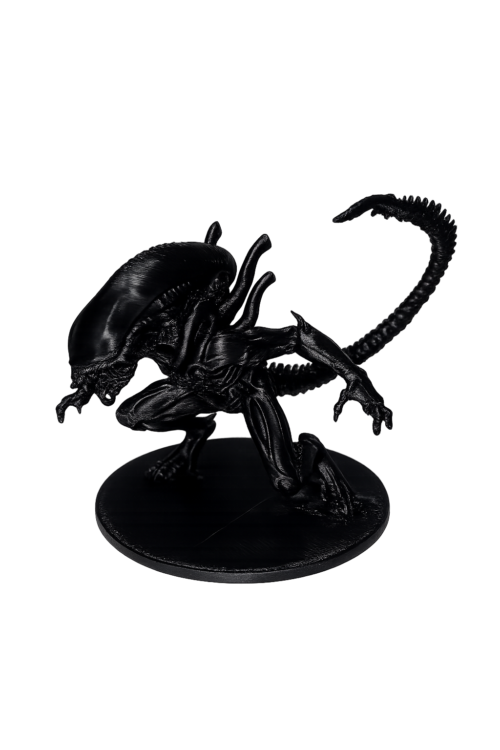 Alien1 Escultura Alien Xenomorfo 10 cm Negro