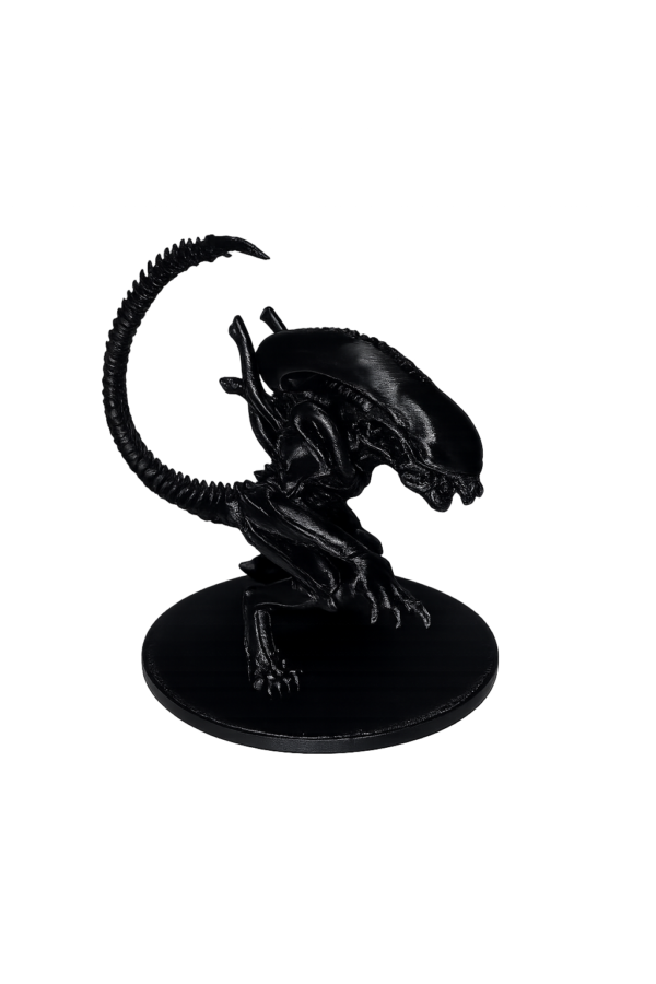 Escultura Alien Xenomorfo 10 cm Negro